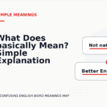 What Does basically Mean? Simple Explanation and Examples