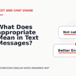 What Does appropriate Mean in Text Messages?