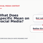 What Does specific Mean on Social Media?