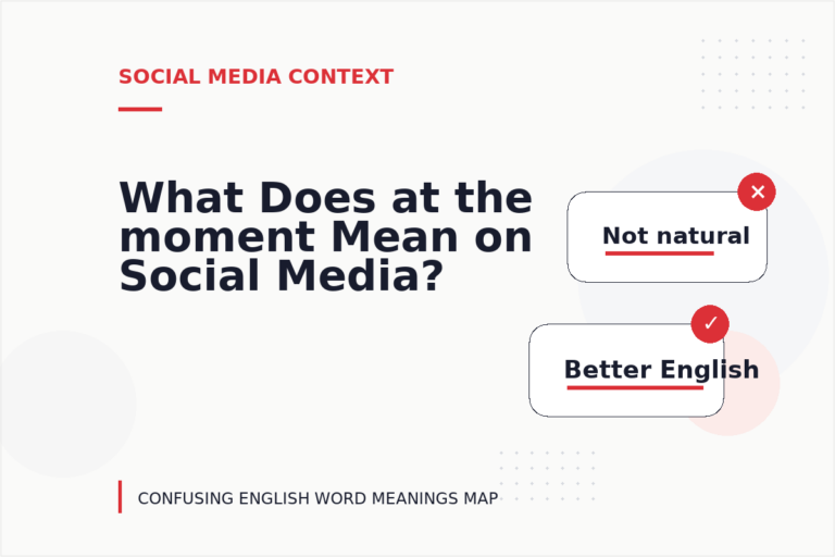 What Does at the moment Mean on Social Media? What Does at the moment Mean on Social Media?