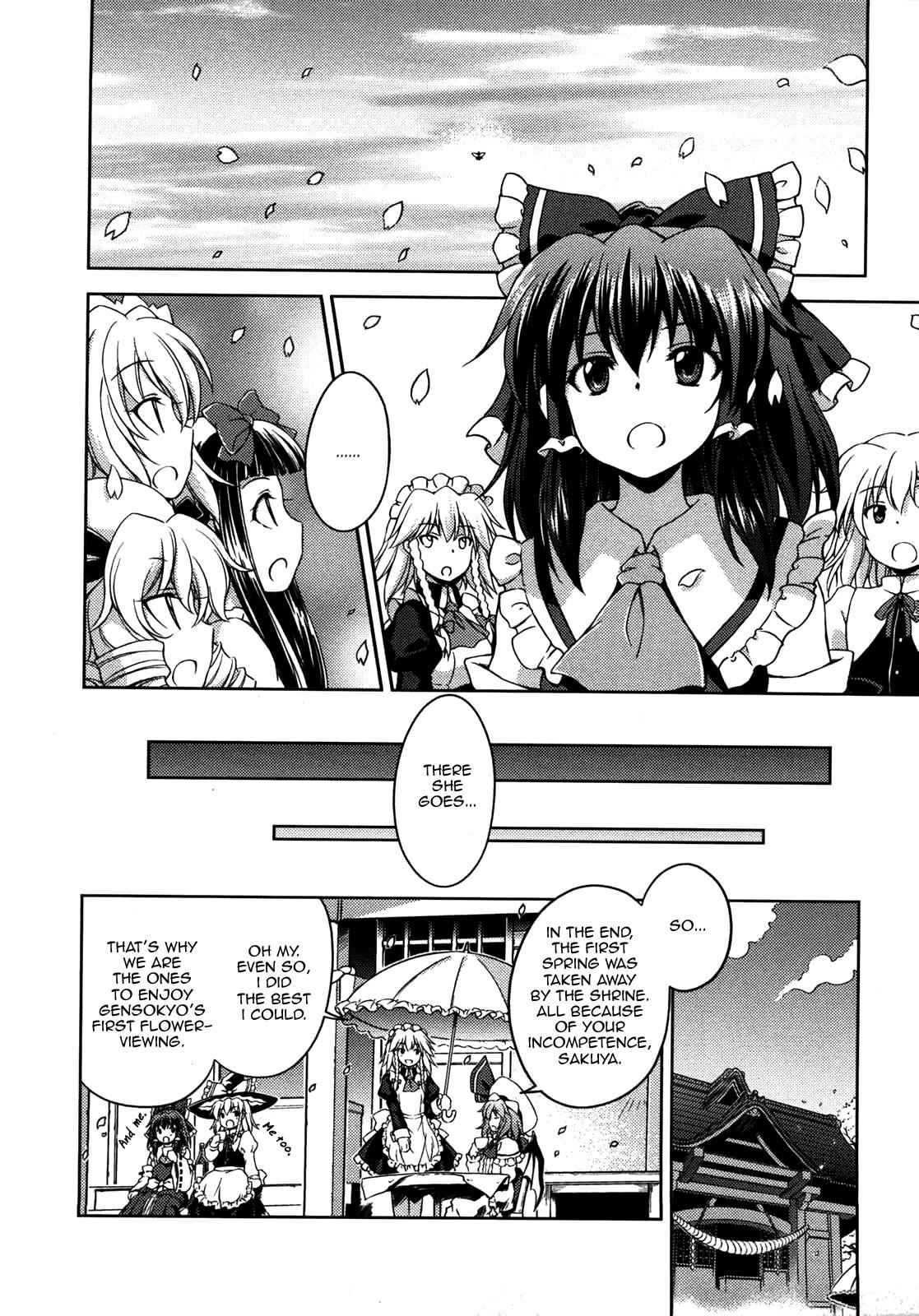 Touhou Sangetsusei: Strange and Bright Nature Deity Chapter 8 Page 13