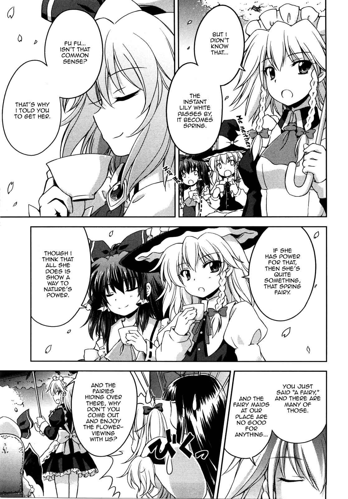 Touhou Sangetsusei: Strange and Bright Nature Deity Chapter 8 Page 14