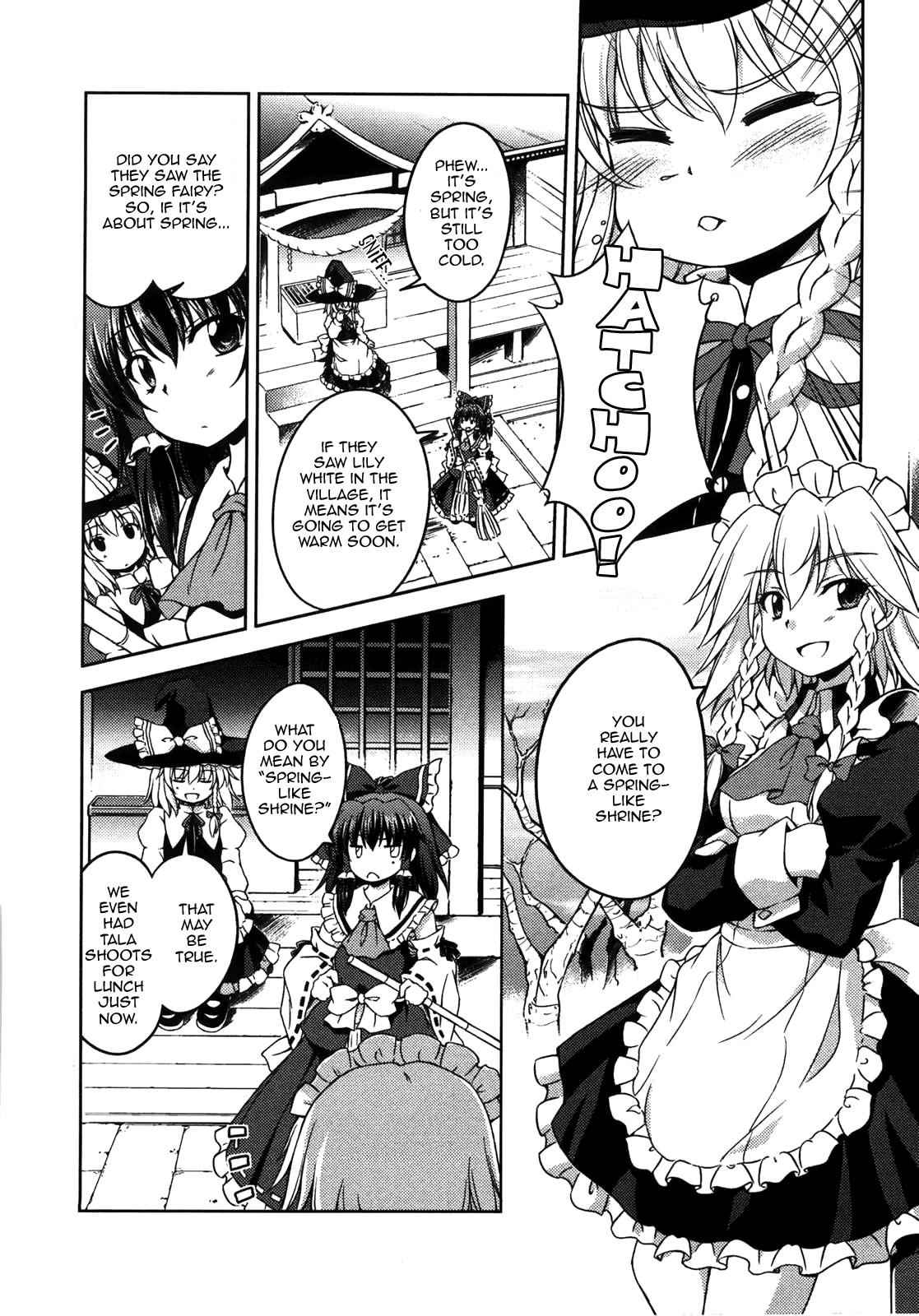 Touhou Sangetsusei: Strange and Bright Nature Deity Chapter 8 Page 8