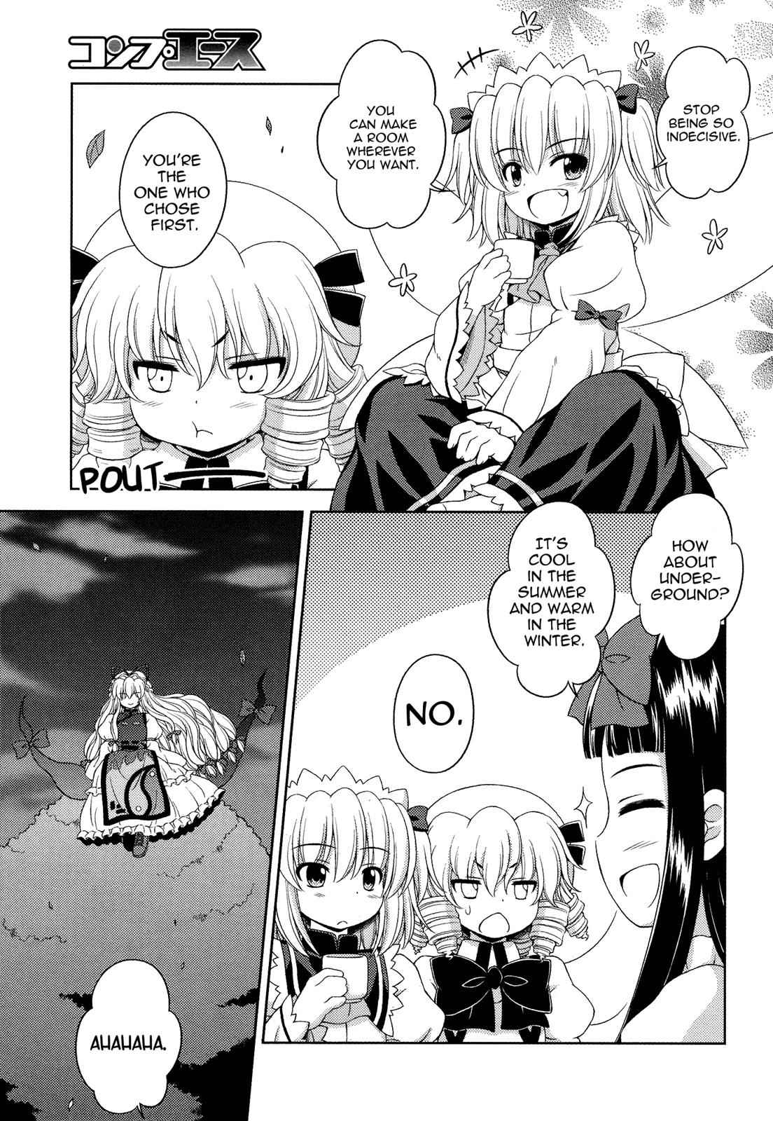 Touhou Sangetsusei: Strange and Bright Nature Deity Chapter 25 Page 13