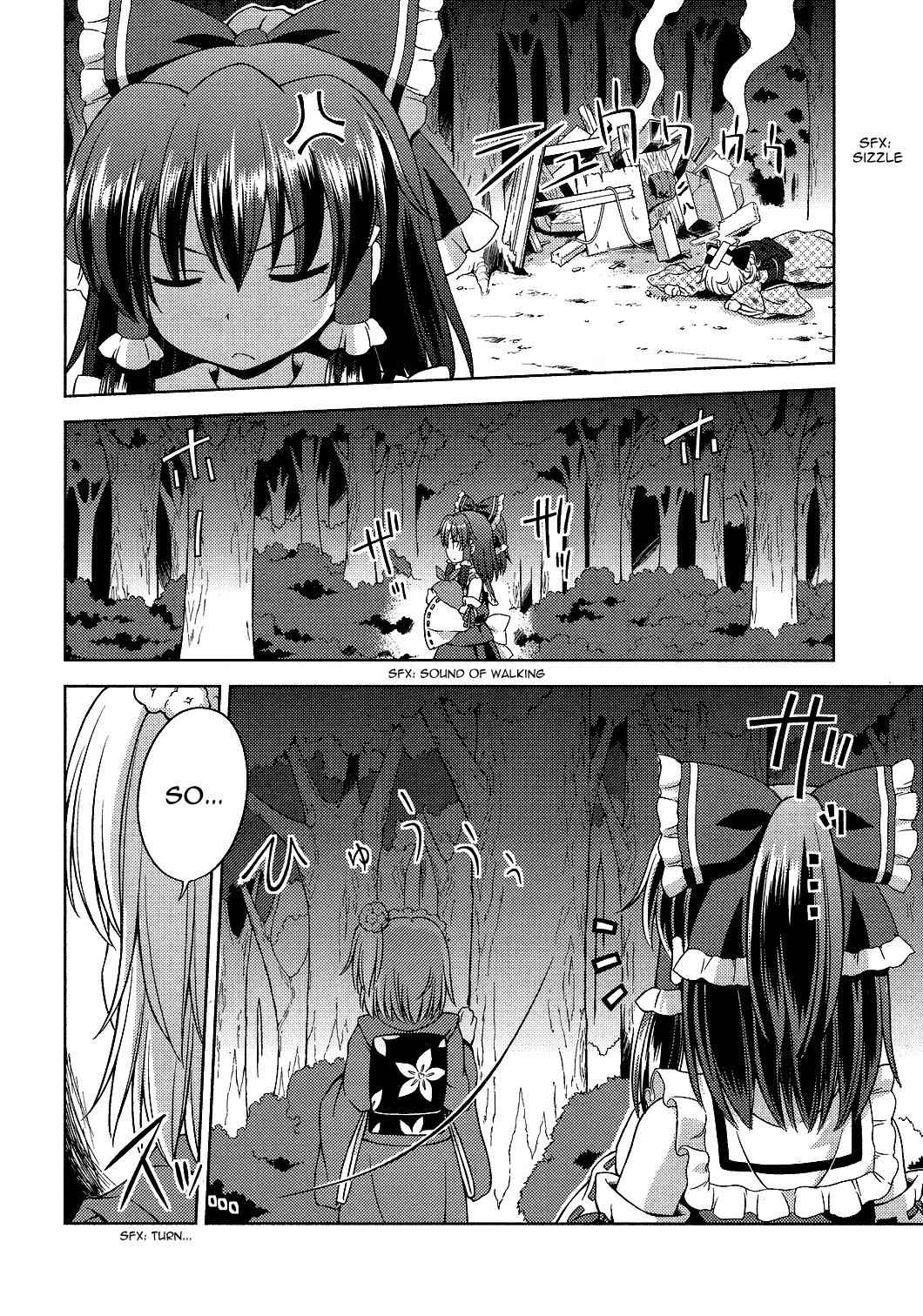 Touhou Sangetsusei: Strange and Bright Nature Deity Chapter 19 Page 8