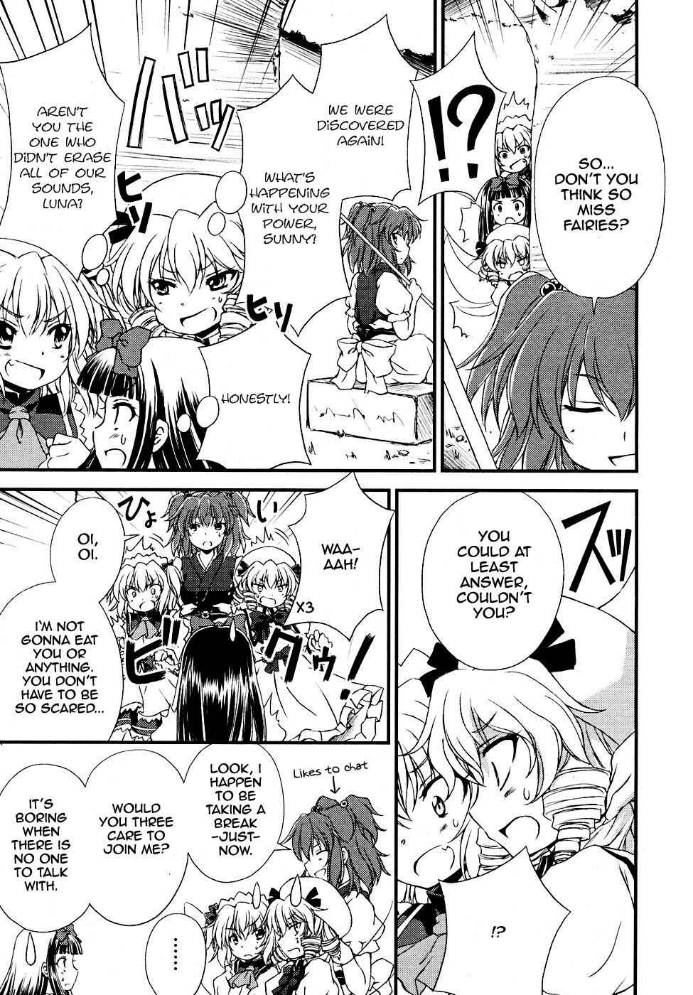 Touhou Sangetsusei: Strange and Bright Nature Deity Chapter 4 Page 9