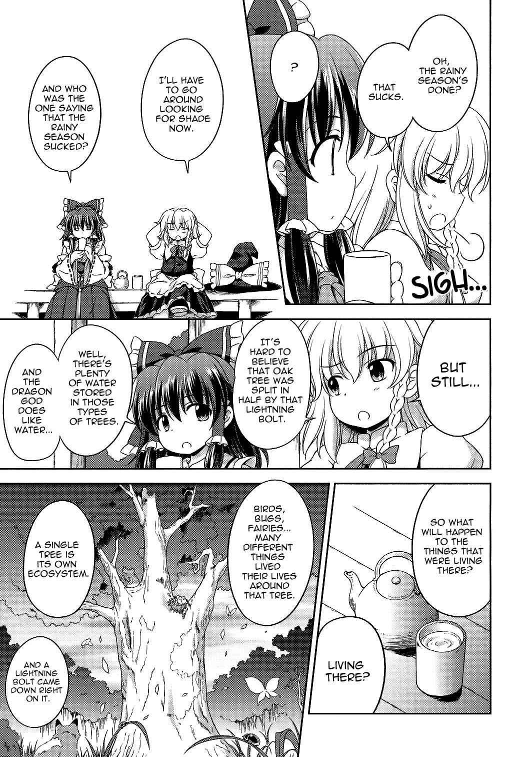 Touhou Sangetsusei: Strange and Bright Nature Deity Chapter 21 Page 9