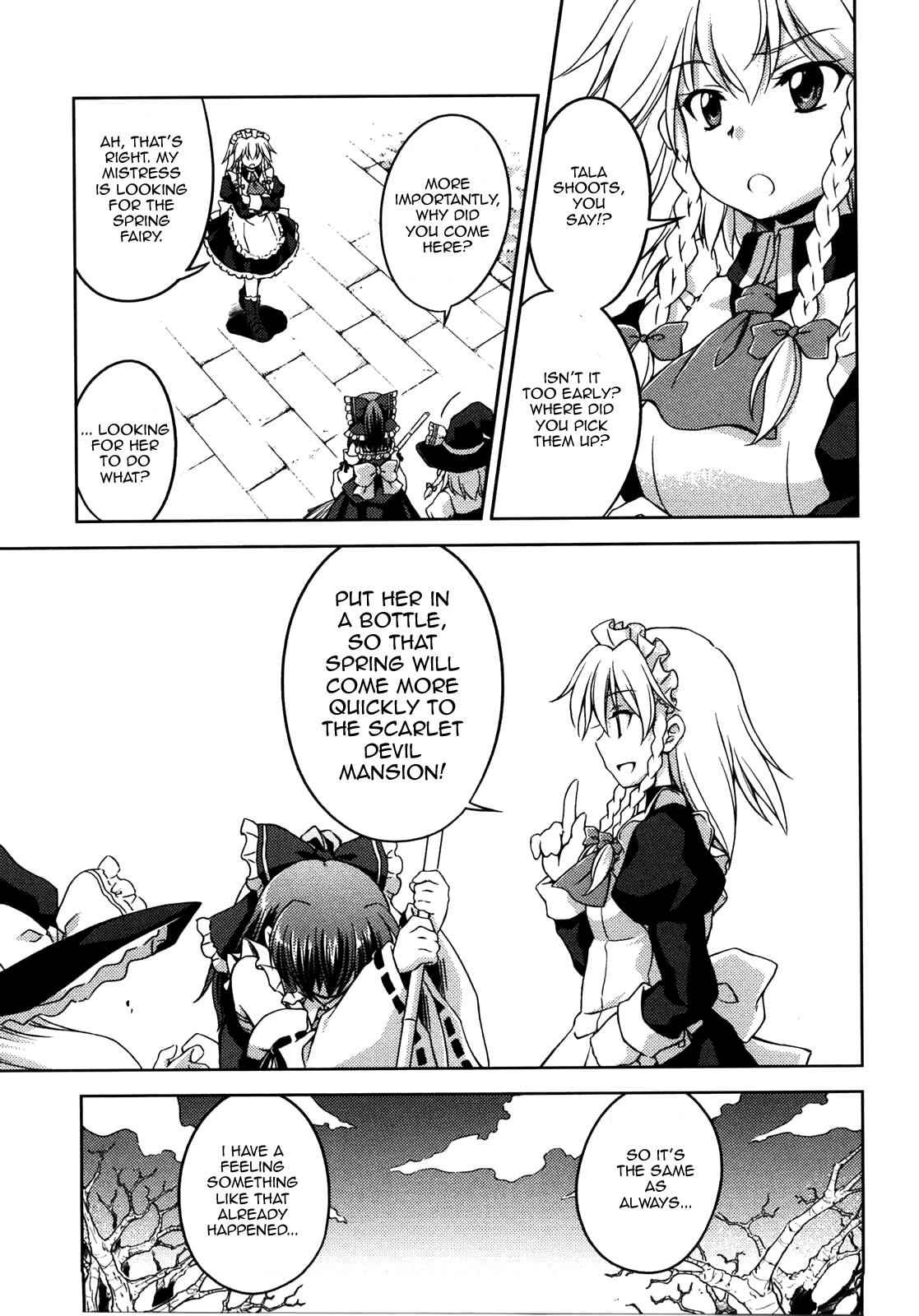 Touhou Sangetsusei: Strange and Bright Nature Deity Chapter 8 Page 9