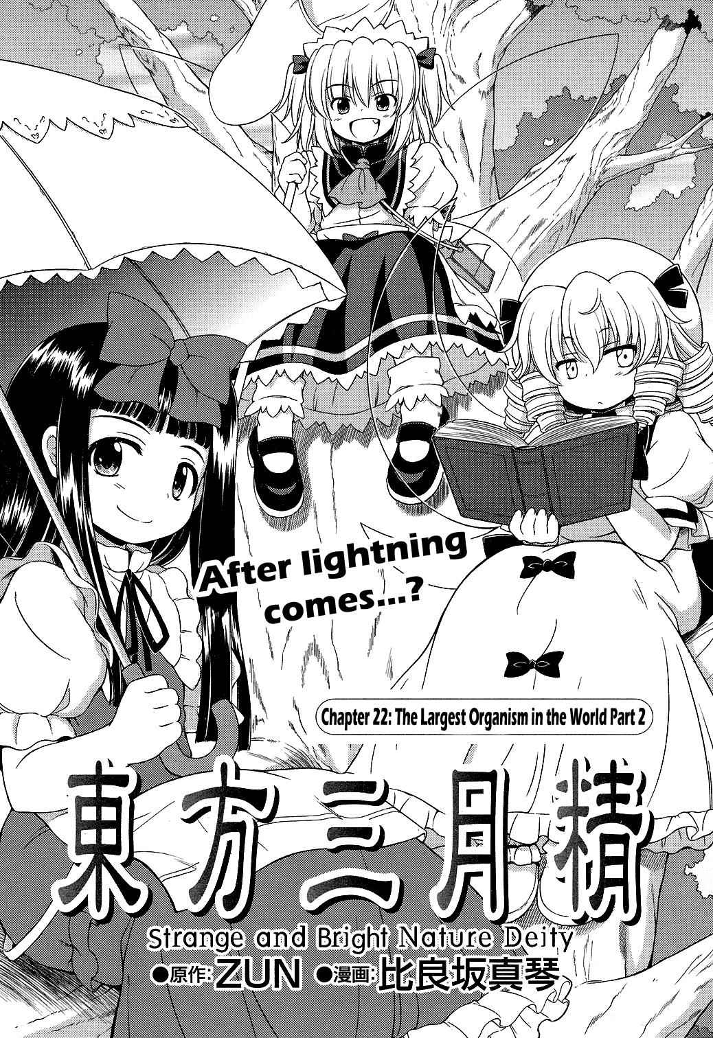 Touhou Sangetsusei: Strange and Bright Nature Deity Chapter 22 Page 1