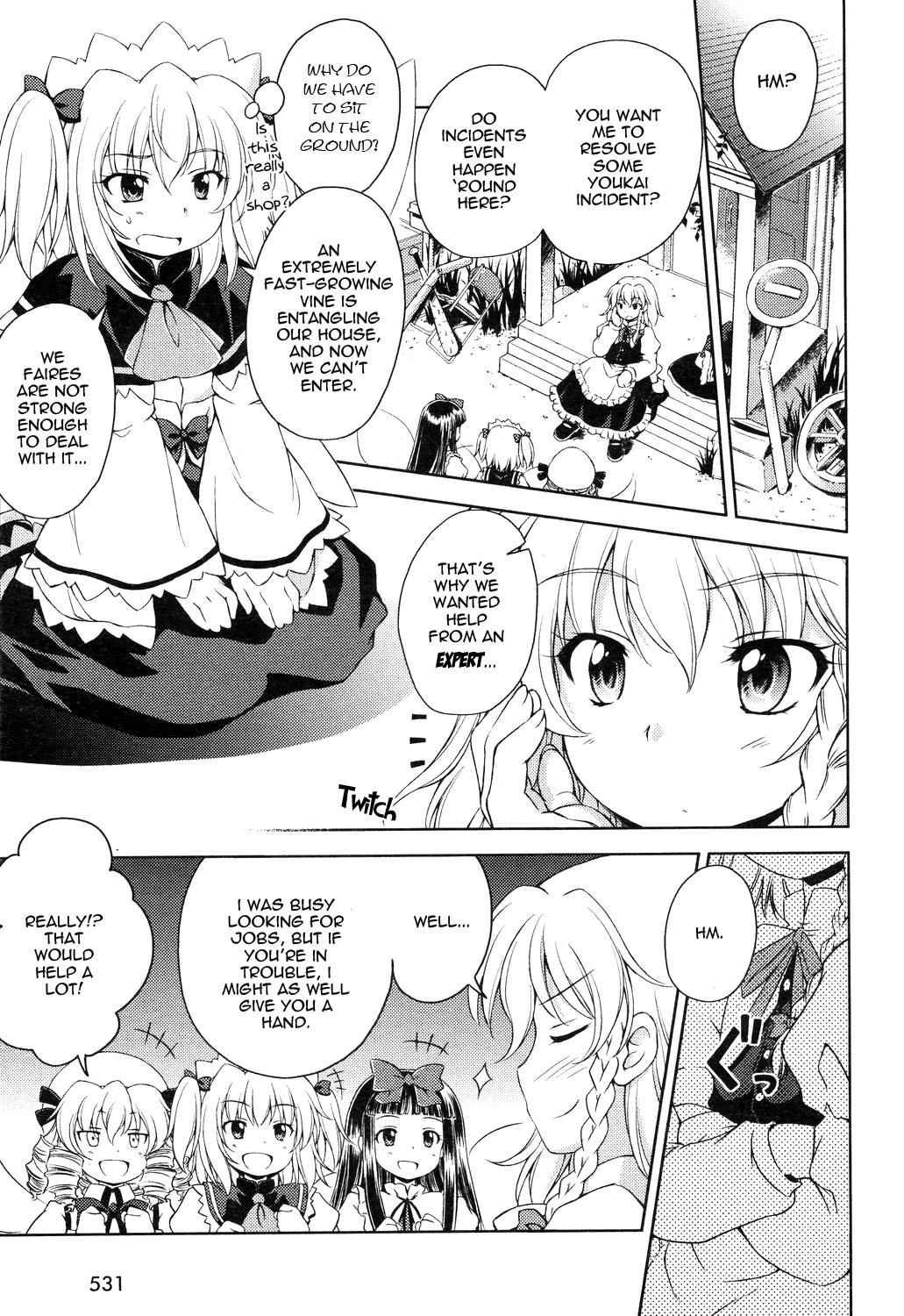 Touhou Sangetsusei: Strange and Bright Nature Deity Chapter 9 Page 13