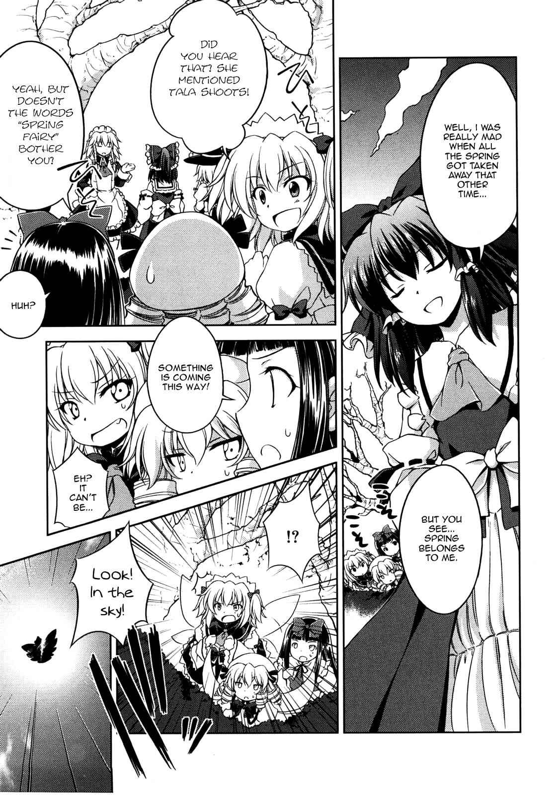 Touhou Sangetsusei: Strange and Bright Nature Deity Chapter 8 Page 11