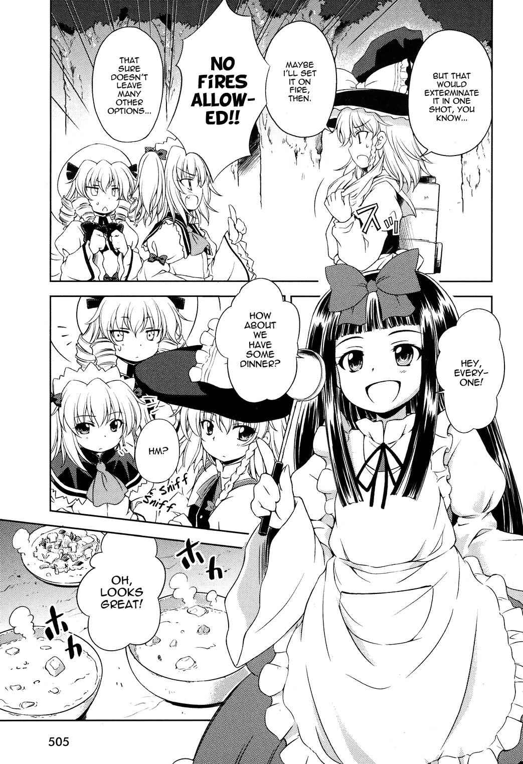 Touhou Sangetsusei: Strange and Bright Nature Deity Chapter 10 Page 11